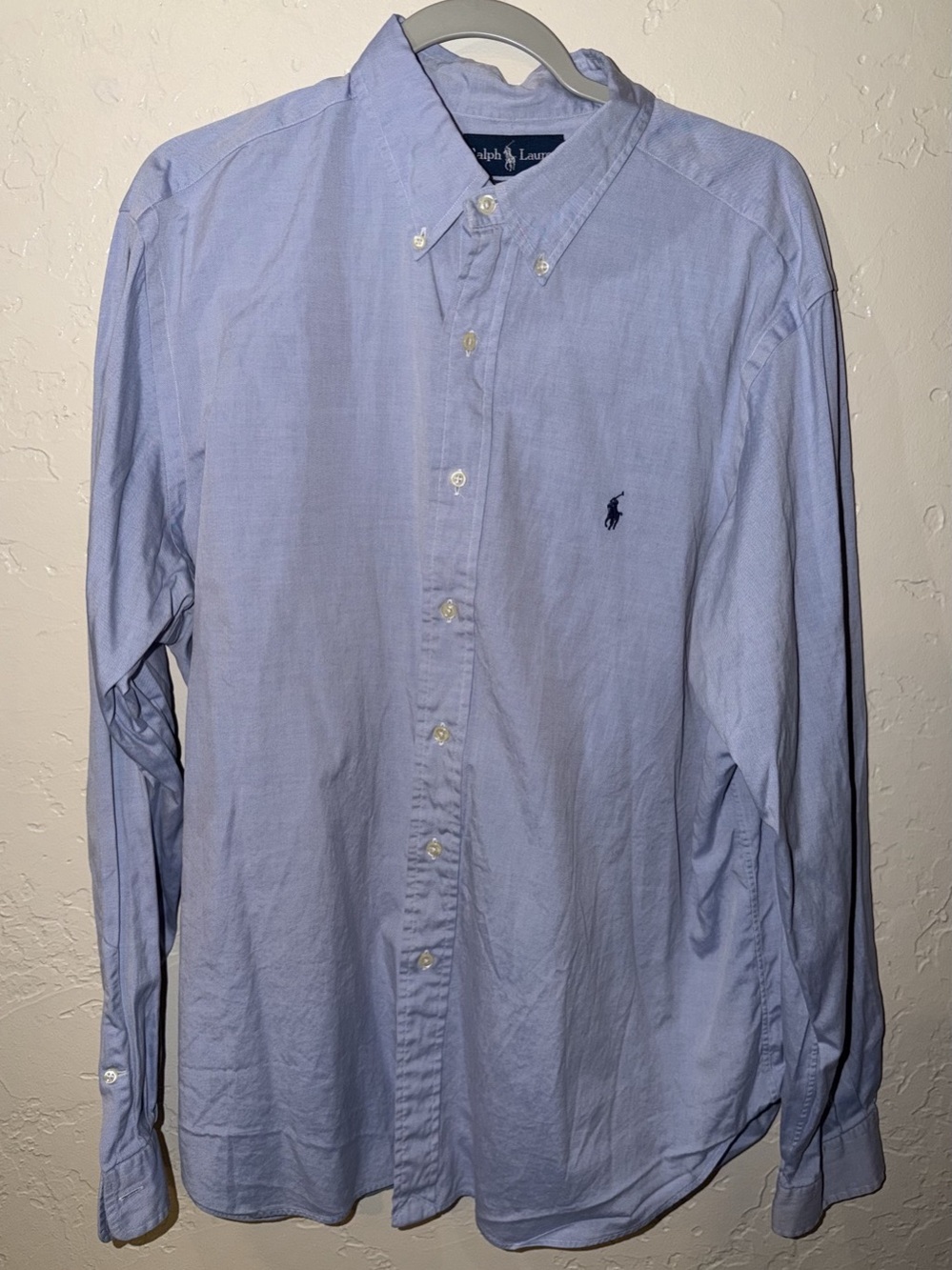 Ralph Lauren Classic Fit Button Down Shirt in Blue